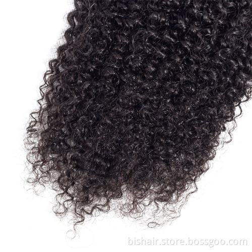 BIS kinky curly wave bundles the length 8-30 inch remy hair bundles raw virgin human free sample Brazilian cuticle aligned hair